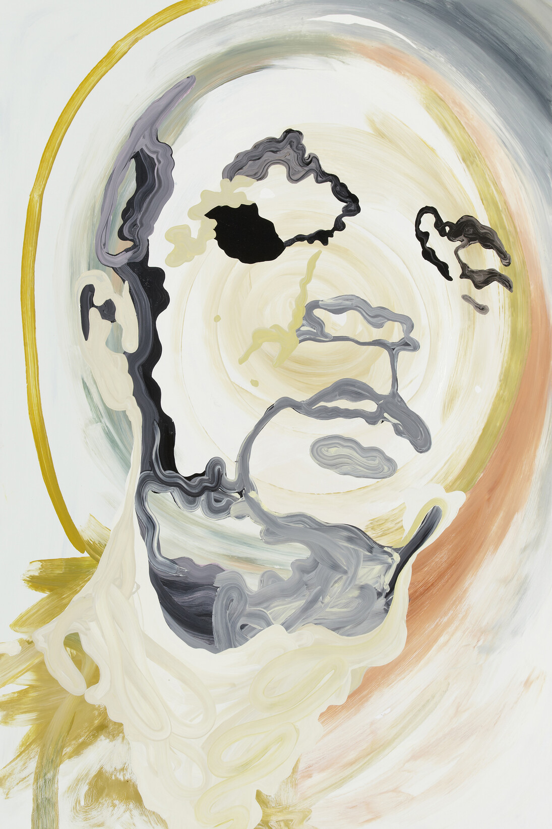 Clare Woods, Common Parts, 2014, Oil on aluminium, 150 × 100 cm © Clare Woods 2015. Courtesy Parafin, London