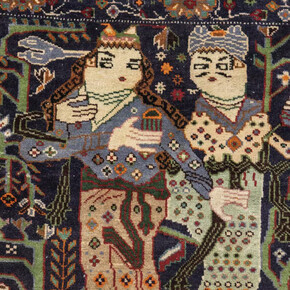 Afganistán, alfombras de paz y de guerra. Cortesía del Museu Oscar Niemeyer
