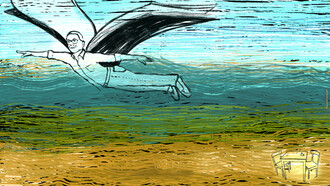 Roberto Espeche, a man reborn (illustration by Paola Bilancieri)