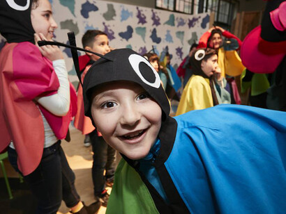 1, 2, 3, Kultummel. Courtesy of Labyrinth Children's Museum Berlin