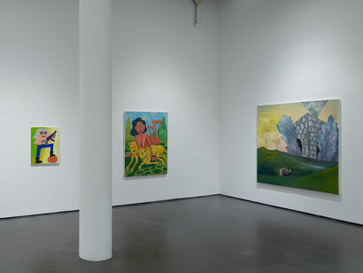 Pow Martinez, Junk DNA, exhibition view. Courtesy of Silverlens