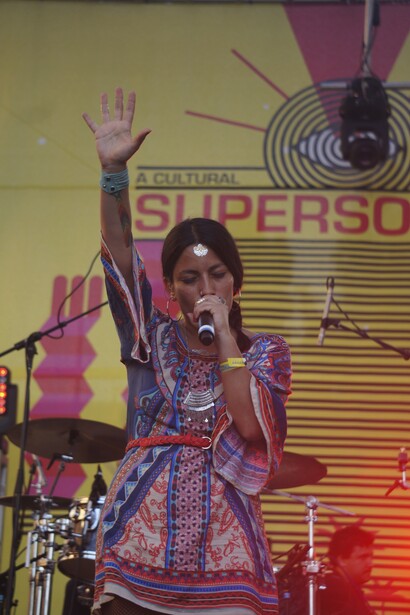 Ana Tijoux de Chile en Supersónico