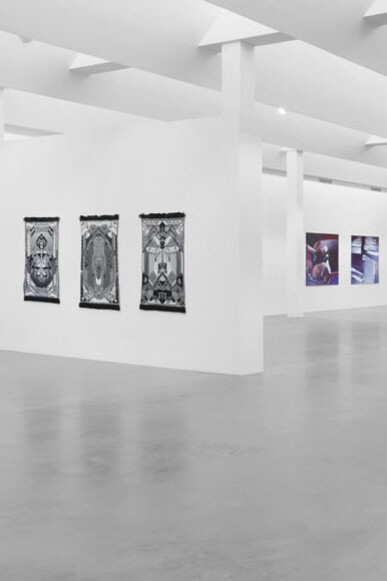 Exhibition view "Behind the Screen“, Photo: Jens Ziehe
