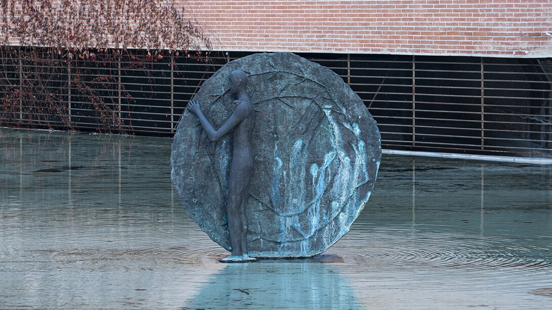 Stefano Laddomada, Mimmo Paladino, Fontana, "Batedo", 2021