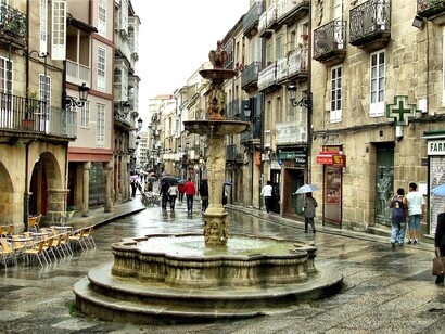 Ourense. Fuente de pedra