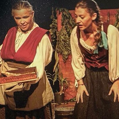 Mostra fotografica, scatti tratti dallo spettacolo "Herbarie le chiamavano streghe", Argillateatri