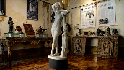 Ercole Drei, Talia, 1955 circa, marmo, Courtesy Galleria Baroni, (credits Sergio Golia)