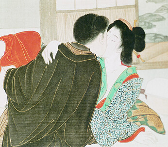 Shunga japonais (« Images de printemps »), 18e – 19e siècles.

