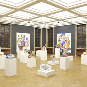 Nikolay Panayotov, Lunatically, exhibition view. Courtesy of the National Gallery