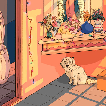 Obra de Ana Elena Aguilera, ilustradora mexicana