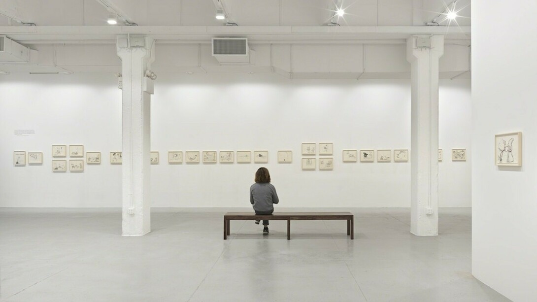 Philip Guston, Laughter in the Dark, Drawings from 1971 & 1975. Courtesy of Hauser & Wirth