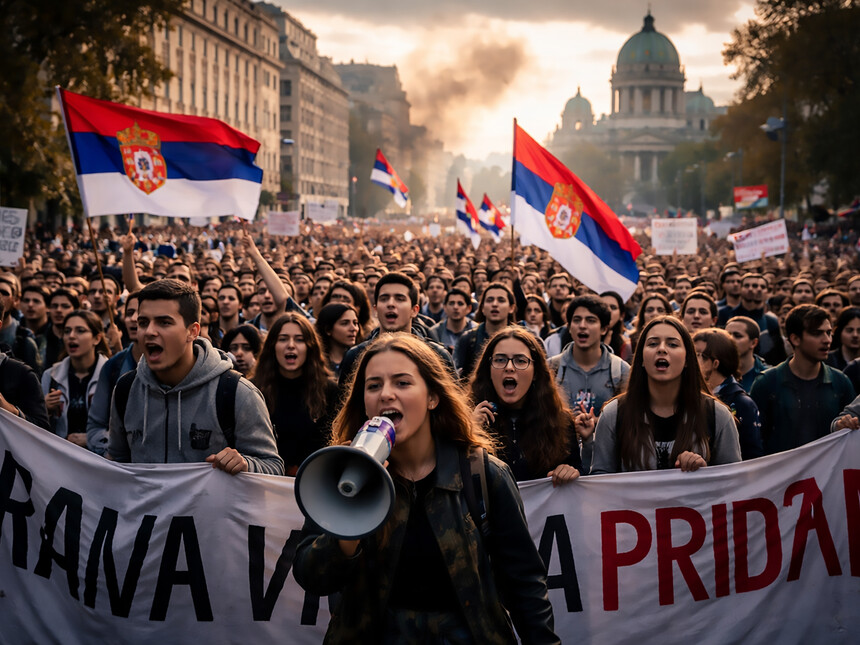 Serbia’s students are demanding change