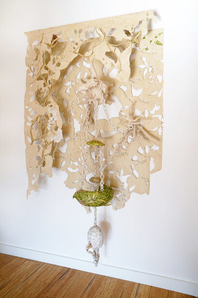 Elizabeth Alexander, Ashes to dust, 2025. Courtesy of Tracey Morgan Gallery