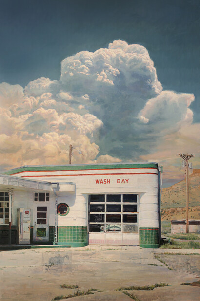 Jason Kowalski, Wash bay (detail), 2026. Courtesy of LewAllen Galleries