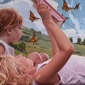 Bryan Larsen, Viriditas, 2024. Courtesy of Rehs Contemporary