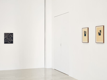 Artisti vari, What the eye brought back, veduta della mostra. Per gentile concessione di P420