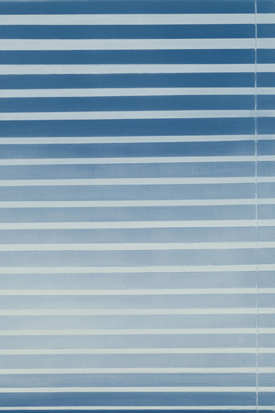 Sarah Pater, Blinds (mid-day), 2015, Oil on canvas, 20 x 16 in.
