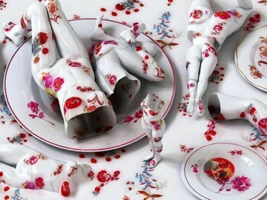 Kim Joon, Drunken-Gone With The Wind, 2011, digital print, 47.2 x 82.7 inches