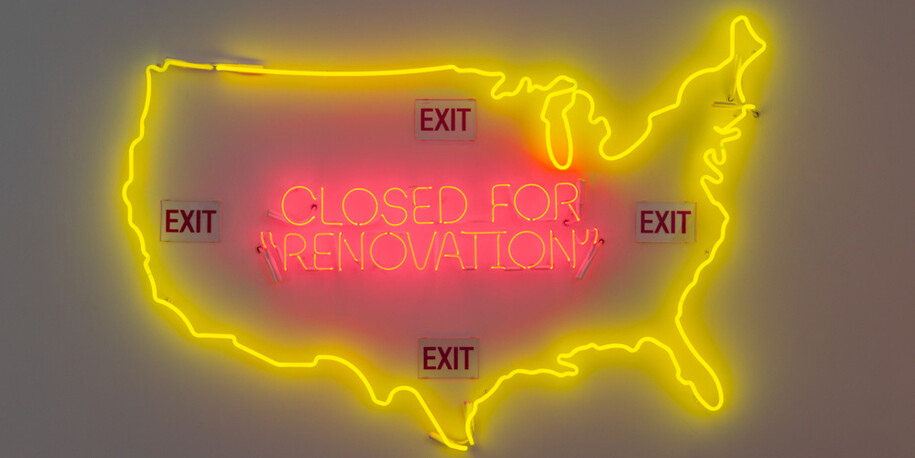 One Year Of Resistance. Courtesy of The Untitled Space 
