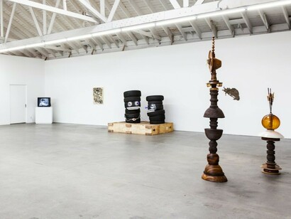 Concrete Island, Exhibition view. Courtesy of Venus