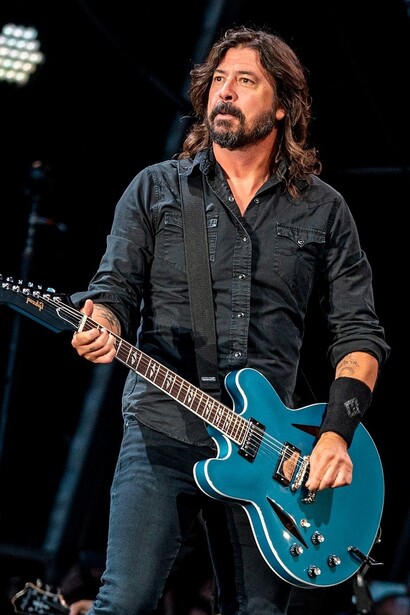Dave Grohl preforming in Dublin, Ireland 