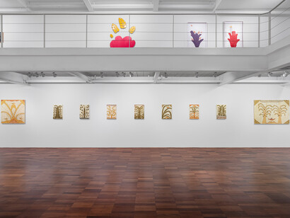 Navegante Tremembé, Memories of Earth, exhibition view. Courtesy of Galeria Estação