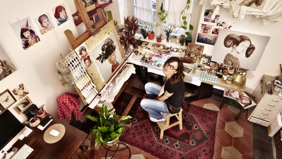 Claudia Giraudo, Studio