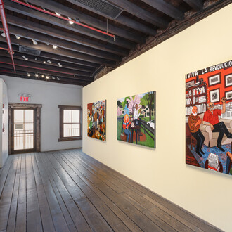 Zoya Cherkassky, American cooking, exhibition view. Courtesy of Fort Gansevoort