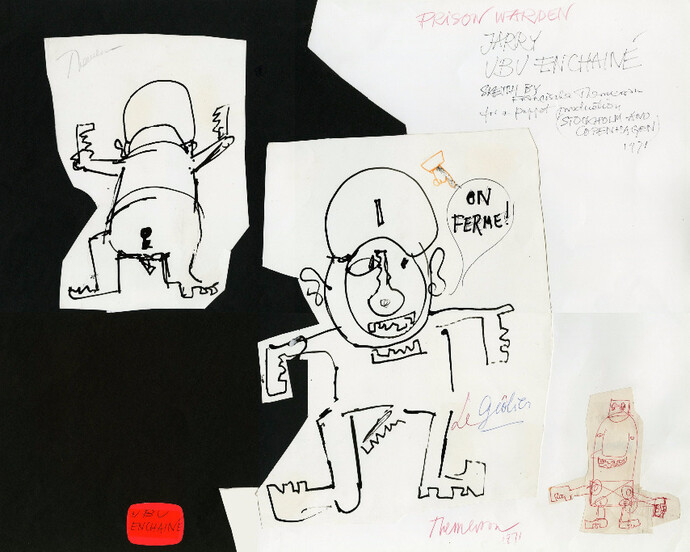 Franciszka Themerson & Ubu. Courtesy of Richard Saltoun