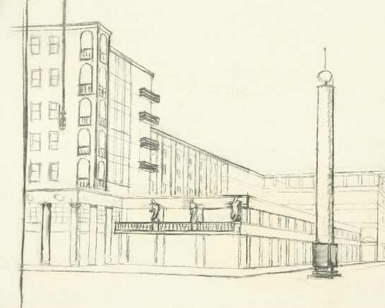 Architecture Documentation. Courtesy of Salzburg Museum