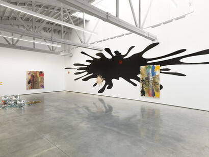 John Armleder. Courtesy of David Kordansky Gallery