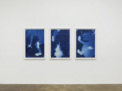 Sheila Pinkel, Early works, 1974–1977, exhibition view. Courtesy of Higher Pictures 