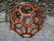 Ai Weiwei, Divina Proportione, 2010, wood, 51x51x51 inches. Edition of 40 + 1 AP. Courtesy the artist and Haines Gallery, San Francisco