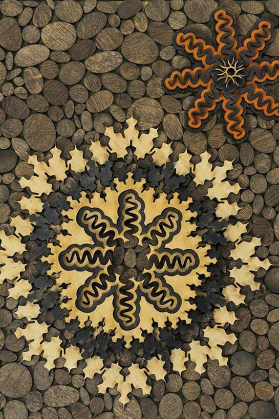 Joshua Abarbanel, Exhibition view. Courtesy of Taj Art