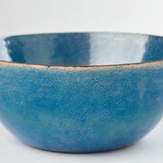 Jade Snow Wong, Blue bowl (G), 1950s. Courtesy of Risd Museum