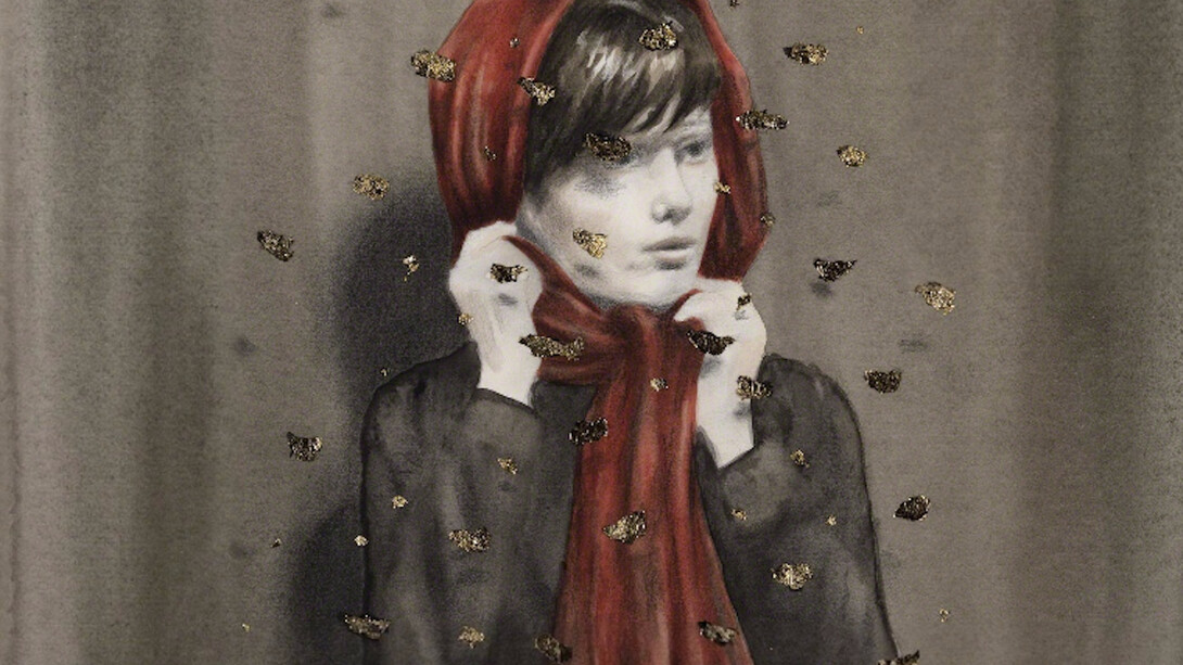 Rachel Goodyear, Red Scarf, 2016. Courtesy of Pippy Houldsworth Gallery