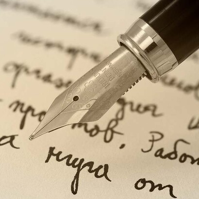 Escritura con pluma fuente. No hay quien hable bien el español en toda circunstancia