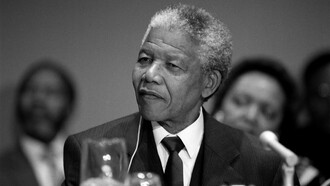 Nelson Mandela en 1991