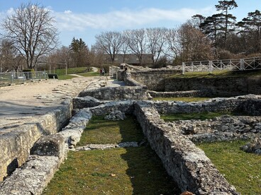 Resti di case dell'insediamento romano di  Carnuntum. Petronell-Carnuntum, Bassa Austria, ph. Flavius Roversi