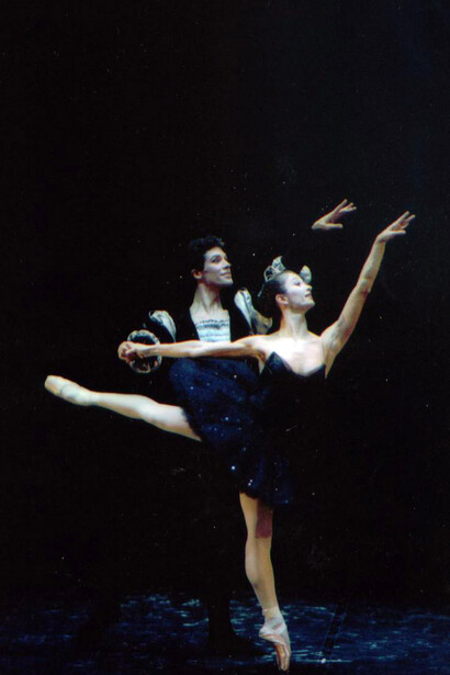 Sabrina Vitangeli ne 'Il Lago dei Cigni' con Roberto Bolle