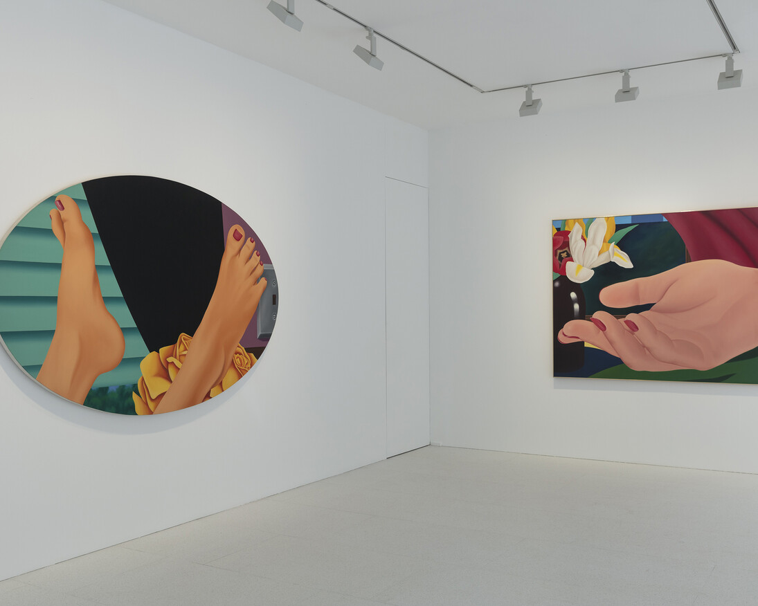 Bedroom Paintings Installation view. © The Estate of Tom Wesselmann / Licensed by VAGA, New York. Courtesy of Gagosian. Photo by Lucy Dawkins.