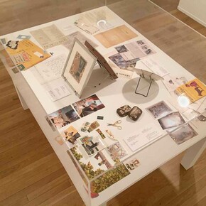 John Ashbery, Exhibition view. Courtesy of The Tibor de Nagy Gallery