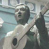 Estatua de Guty Cárdenas, Mérida, Yucatán (México)