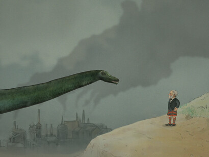 Ruth Ewan, The Beast at Collective in Edinburgh, (film still), 2022. Courtesy of the artist