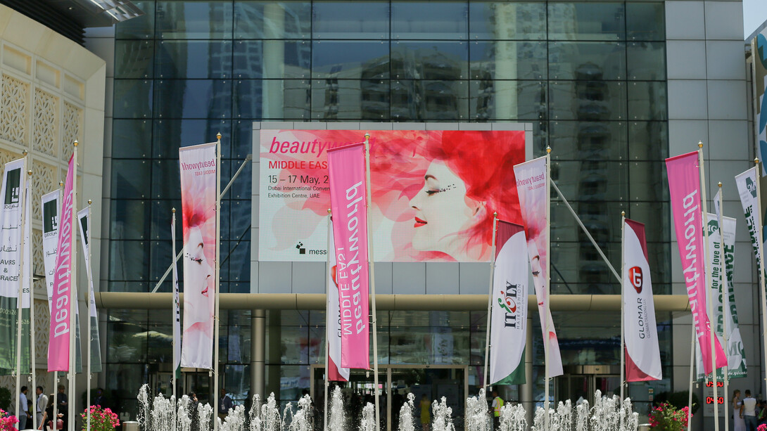 Beautyworld Middle East, fair view. 
