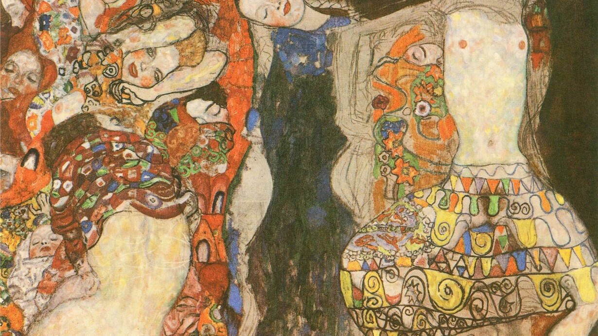 Gustav Klimt (1862 - 1918) "La Novia" ( 1917-1918) quedó inacabada debido a la muerte del artista