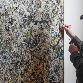 Jackson Pollock’s Number 1, 1949. Courtesy of MOCA Pacific Design Center