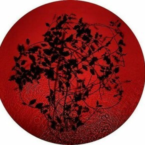 Susan Derges, Holly, 2013, 24" x 24"