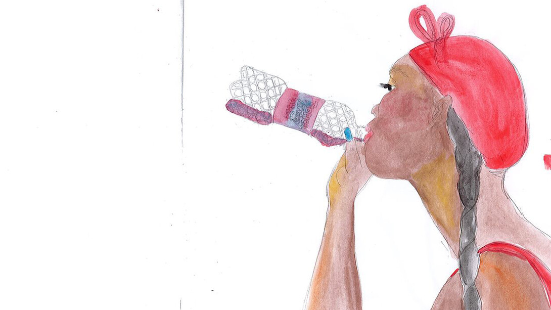 Tschabalala Self: Bodega Run. Courtesy of Yuz Museum