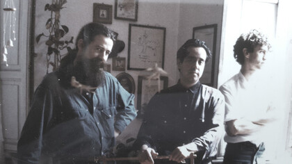 De izquierda a derecha: Francisco Smythe, Antonio Arévalo e Ivan Truol